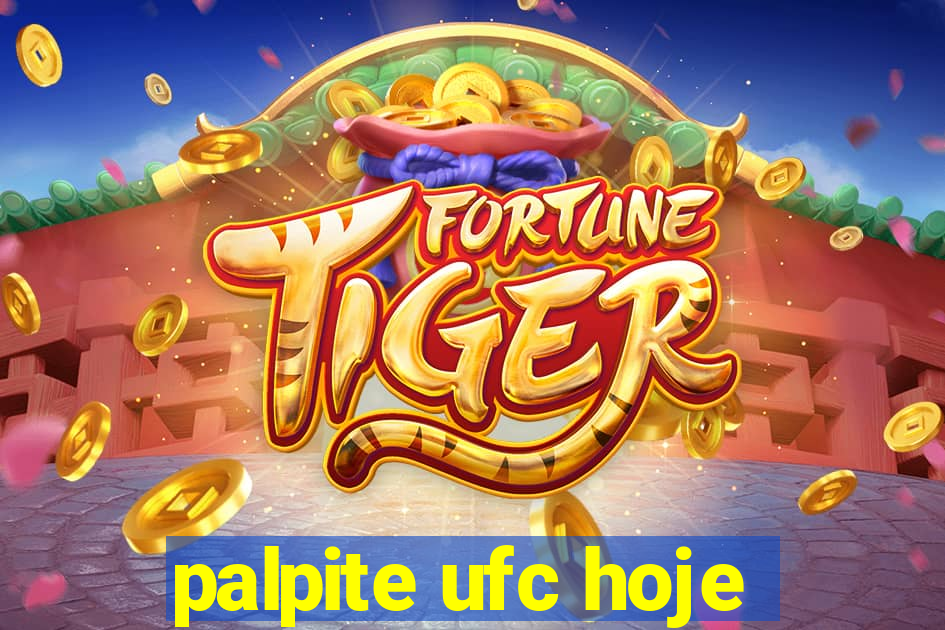 palpite ufc hoje